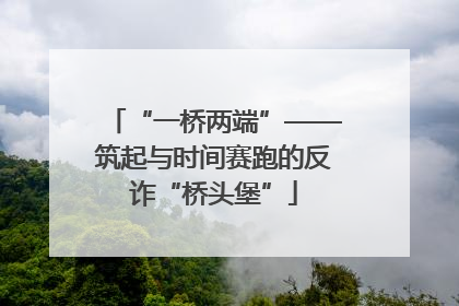 “一桥两端”——筑起与时间赛跑的反诈“桥头堡”
