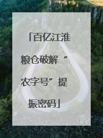 百亿江淮粮仓破解“农字号”提振密码