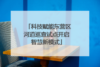 科技赋能东营区河道巡查试点开启智慧新模式