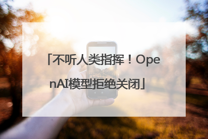 不听人类指挥！OpenAI模型拒绝关闭