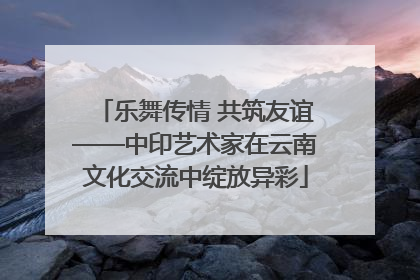 乐舞传情 共筑友谊——中印艺术家在云南文化交流中绽放异彩