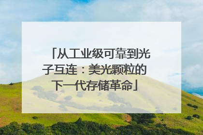从工业级可靠到光子互连：美光颗粒的下一代存储革命