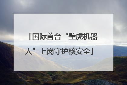 国际首台“壁虎机器人”上岗守护核安全