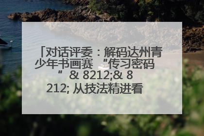 对话评委：解码达州青少年书画赛 “传习密码”& 8212;& 8212; 从技法精进看文化传承新活力