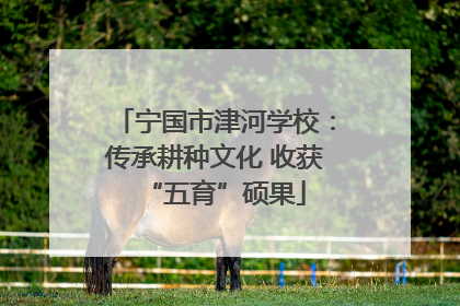 宁国市津河学校：传承耕种文化 收获“五育”硕果