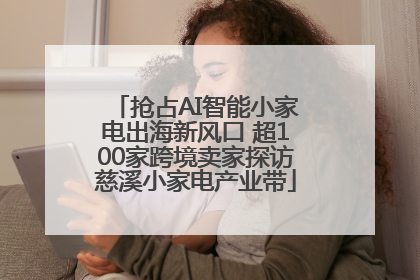 抢占AI智能小家电出海新风口 超100家跨境卖家探访慈溪小家电产业带