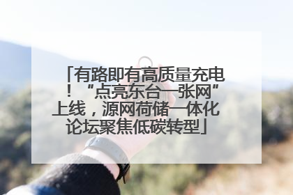 有路即有高质量充电！“点亮东台一张网”上线，源网荷储一体化论坛聚焦低碳转型