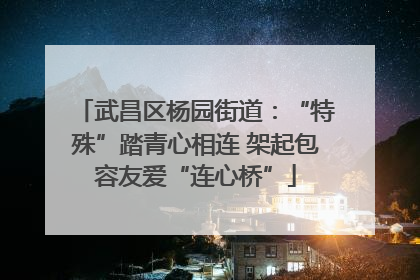 武昌区杨园街道：“特殊”踏青心相连 架起包容友爱“连心桥”