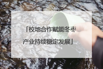 校地合作赋能冬枣产业持续稳定发展