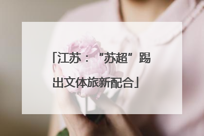 江苏：“苏超”踢出文体旅新配合