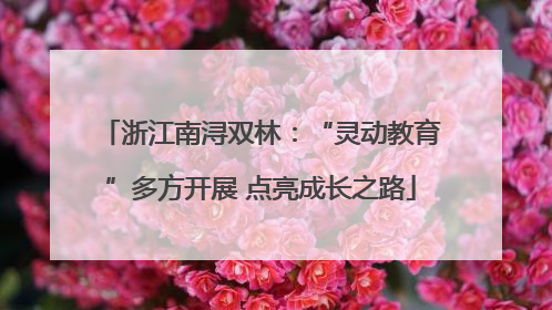 浙江南浔双林：“灵动教育”多方开展 点亮成长之路