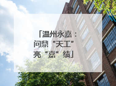 温州永嘉：问鼎“天工”亮“嘉”绩