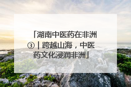 湖南中医药在非洲③｜跨越山海，中医药文化浸润非洲