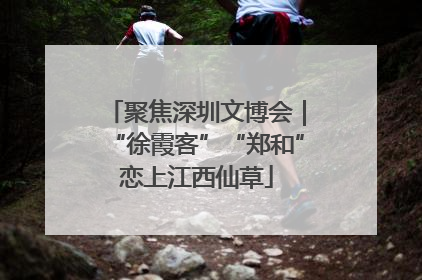 聚焦深圳文博会｜“徐霞客”“郑和”恋上江西仙草