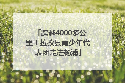 跨越4000多公里！拉孜县青少年代表团走进杨浦