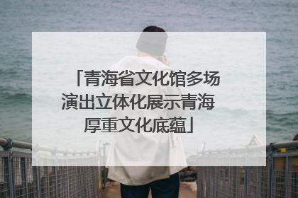 青海省文化馆多场演出立体化展示青海厚重文化底蕴