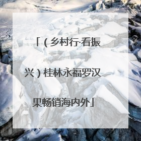 （乡村行·看振兴）桂林永福罗汉果畅销海内外